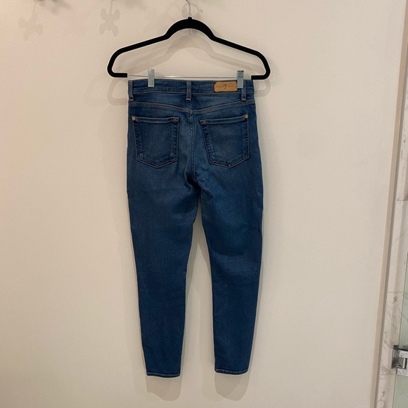 7 for all Mankind - Skinny Denim Blue Jeans - Size 27 - Picture 2 of 5